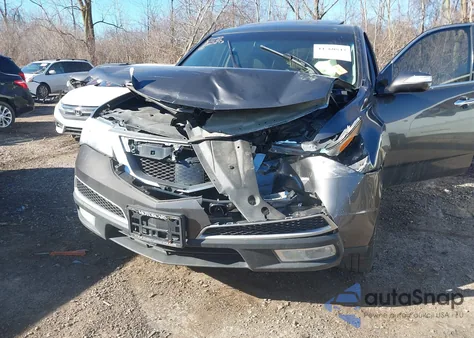 2011 Acura Mdx Advance Package z USA, uszkodzony, nr VIN 2HNYD2H54BH513845